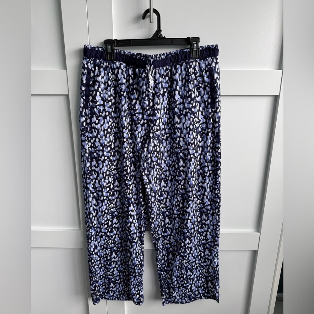 DKNY Elastic Waist Pajama Pants - Sz L
